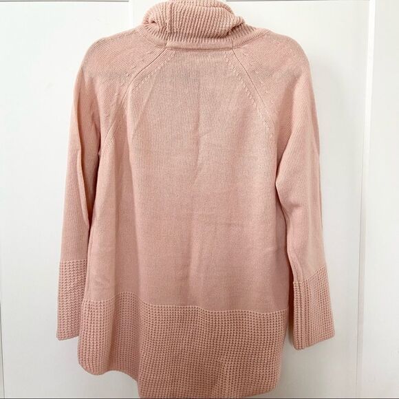Calvin Klein Textured Knit Cowl Neck Pullover Sweater Size Large - Picture 3 of 7
